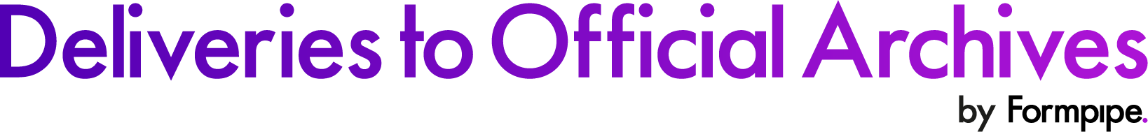 Aflevering Rigsarkivet logo