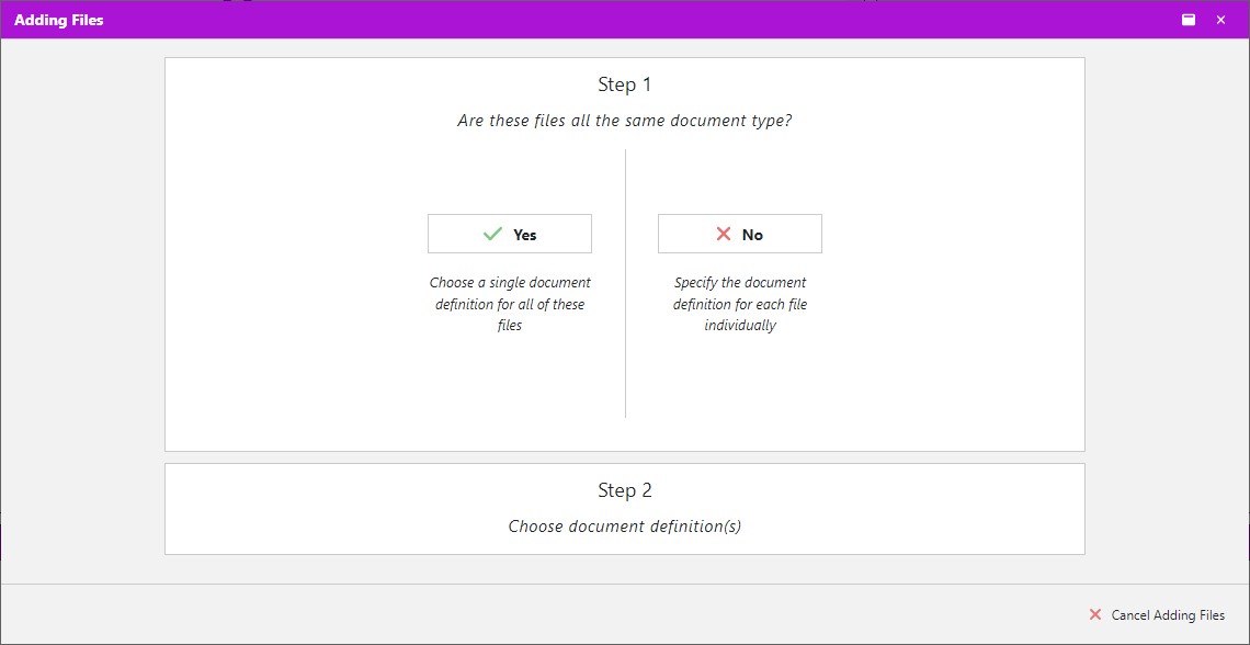 Multi batch sort & processing on doc import