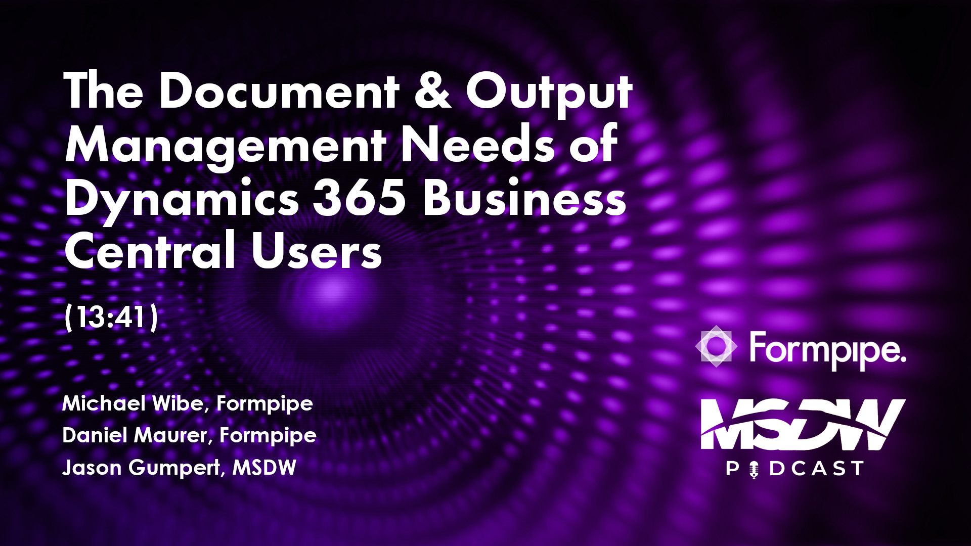 <p>The Document & Output Management Needs of Dynamics 365 Business Central Users</p>