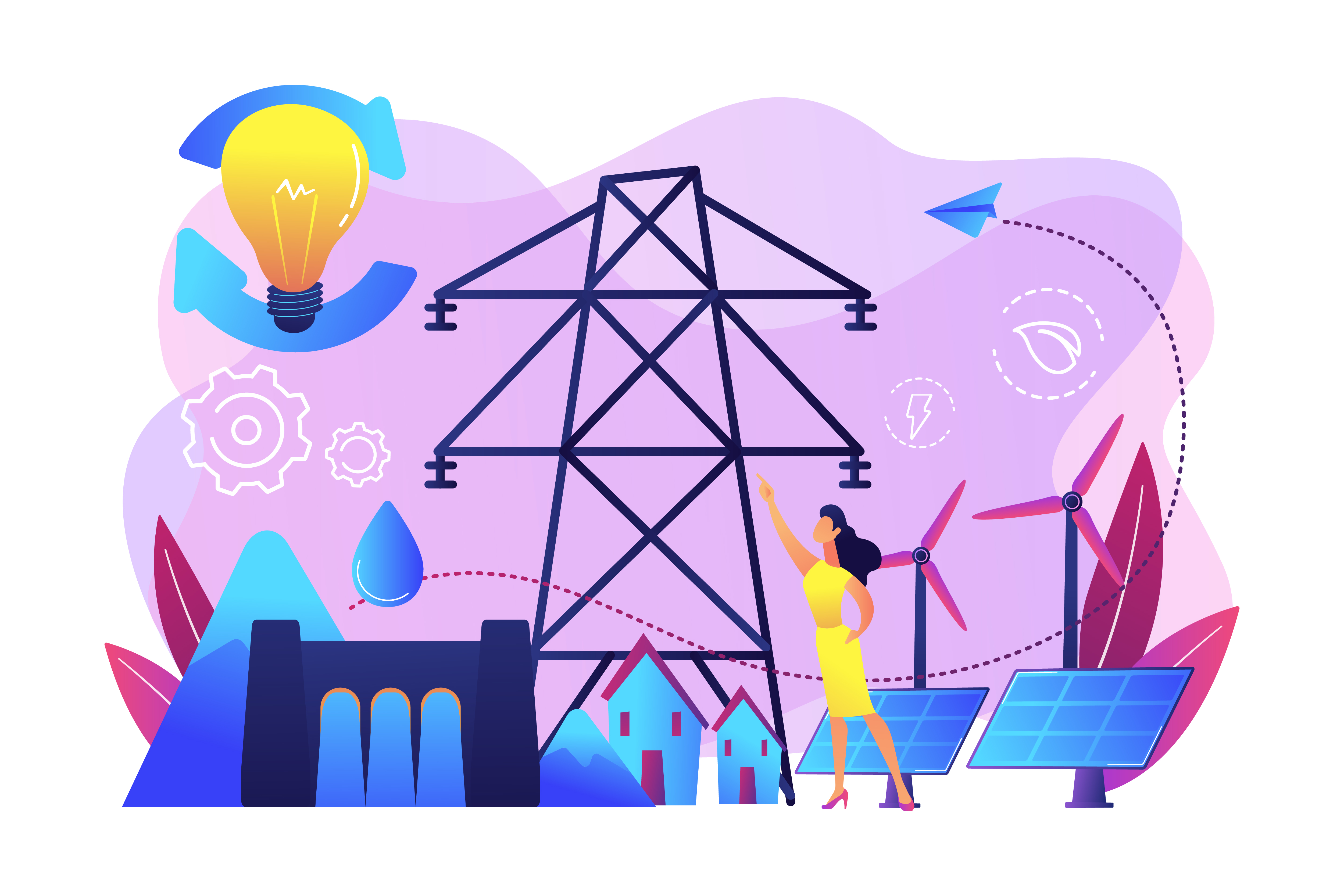 <p>The utility industry</p>