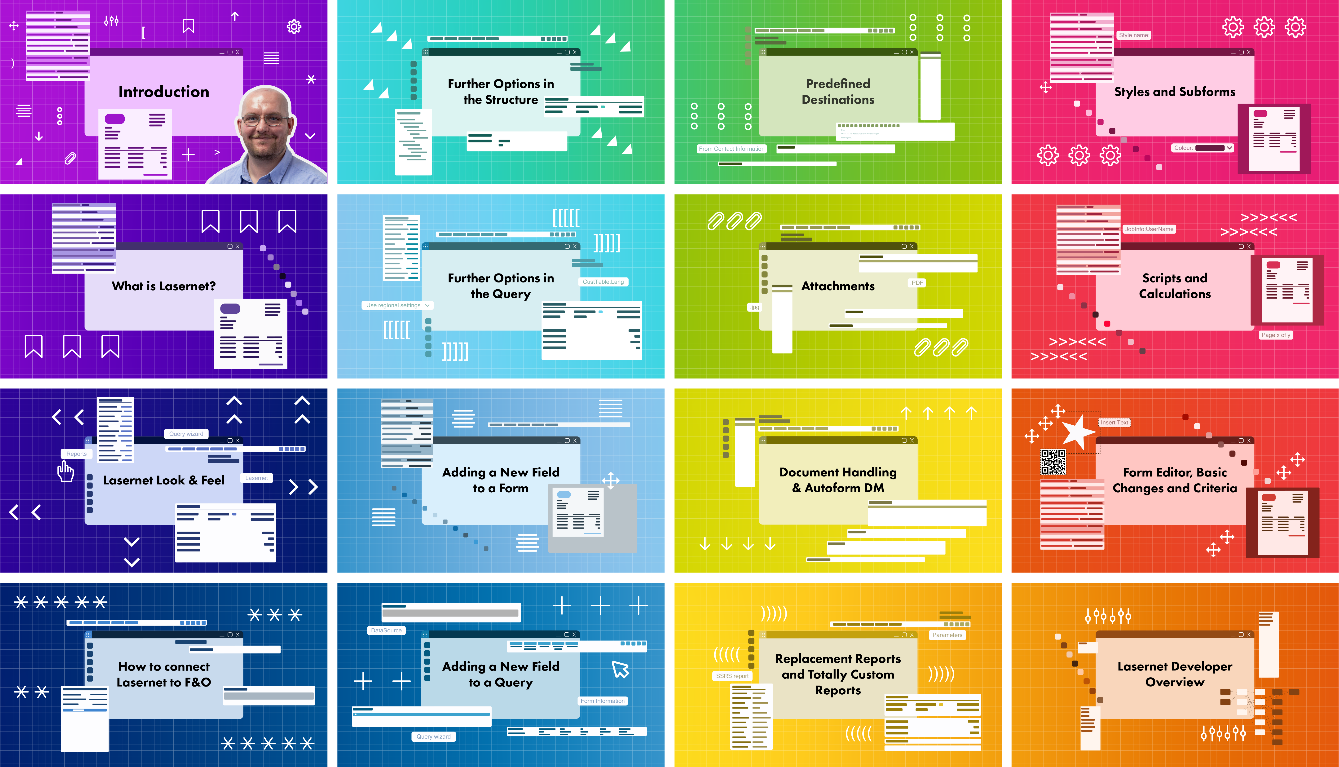 <p>Collage showing all video-on-demand covers.</p>