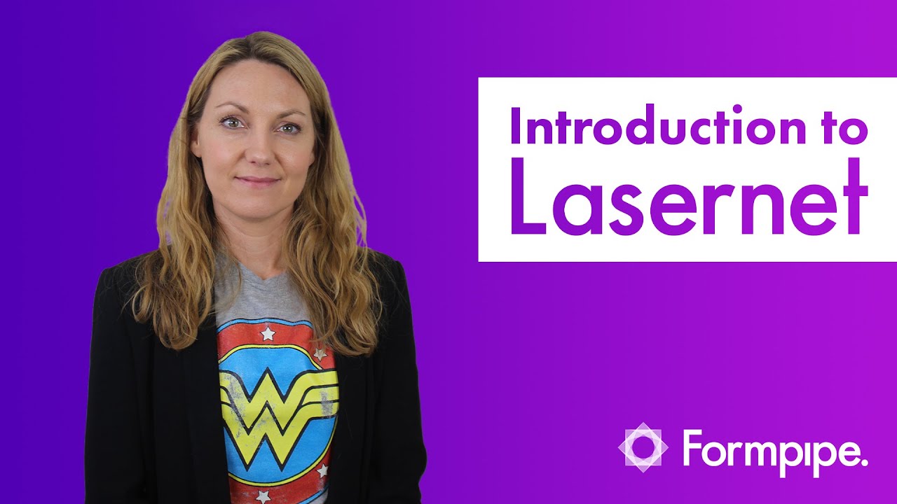 <p>Pernille Wichmann talking about Lasernet by Formpipe.</p>