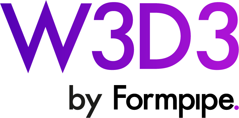 W3D3 logo