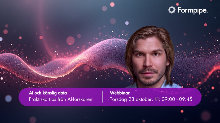 Webbinar: AI och känslig data – praktiska tips från AI-forskaren